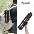 thumbnail image 4 of Trípode para cámara K&F Concept T255A3+BH-28L 186 cm con monopie, 4 of 6