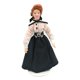thumbnail image 1 of Bonita figura en miniatura realista para casa de muñecas a escala 1:12, modelo de disfraz de dama, juguetes para niños Vestido largo, 1 of 6