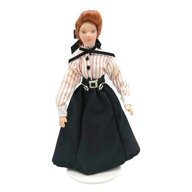Modelo de disfraz Hugo 1:12 dama juguetes accesorio Vestido rgo