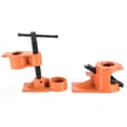 thumbnail image 2 of Heavy Duty 1 inch Pipe Clamp Jaws Vise Fixture Set Woodworking Tool Kit, 2 of 22