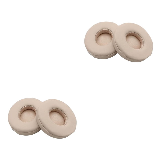 Sidaley Cojín para auriculares, almohadillas para los oídos, auriculares para videojuegos, reemplazo de protección de malla para Studio Solo 2, champán 2piezas