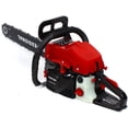 thumbnail image 2 of Miumaeov 62cc Gas Powered Chainsaw 20 Inch 2-Stroke Handed Petrol Gasoline Cutting Tool, 2 of 10