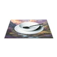 thumbnail image 3 of Rectangular Placemats of 6 Washable Table Mat Suitable for Dining Tables12x18 Inch Cottage in Blossom Valley, 3 of 8