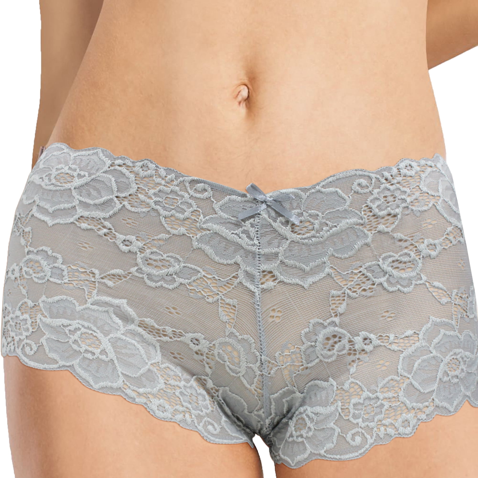 Womens Sexy Plus Size Lace Shorts Boyleg Underwear Panties Undies Lingerie
