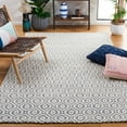 thumbnail image 2 of SAFAVIEH Marbella Fabiana Geometric Area Rug, Blue/Ivory, 8' x 10', 2 of 8