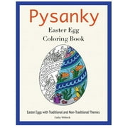 CATHY WITBECK Pysanky Easter Egg Coloring Book: Easter Adult Coloring Book (Paperback)