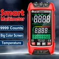 thumbnail image 2 of TOOLTOP Affichage Couleur Intelligent Multimètre avec Détection NCV et Test de Diode - Compteur Numérique Haute Précision avec Écran Rétroéclairé pour Électriciens, 2 of 6