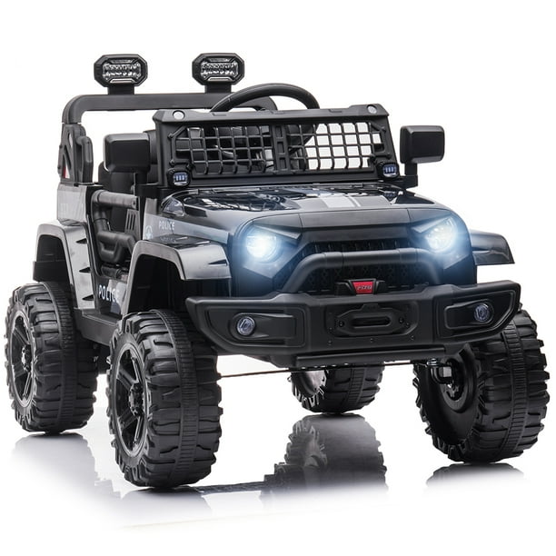 12V Power Ride-on Truck, Electric Car Motorized Vehicles with Remote ...