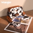 thumbnail image 5 of Wrangler Women Crossbody Purse with Wide Strap Trendy Shoulder Camera Bag, COW-Brown, 5 of 7