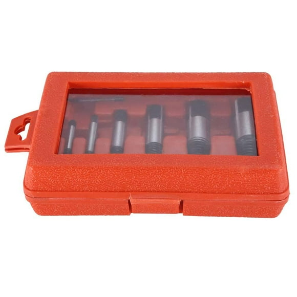 Ejoyous 8Pcs Broken Damaged Water Pipe Screw Bolt Extractor Remover Easy Out Set,Broken Screw Extractor, Bolt Extractor