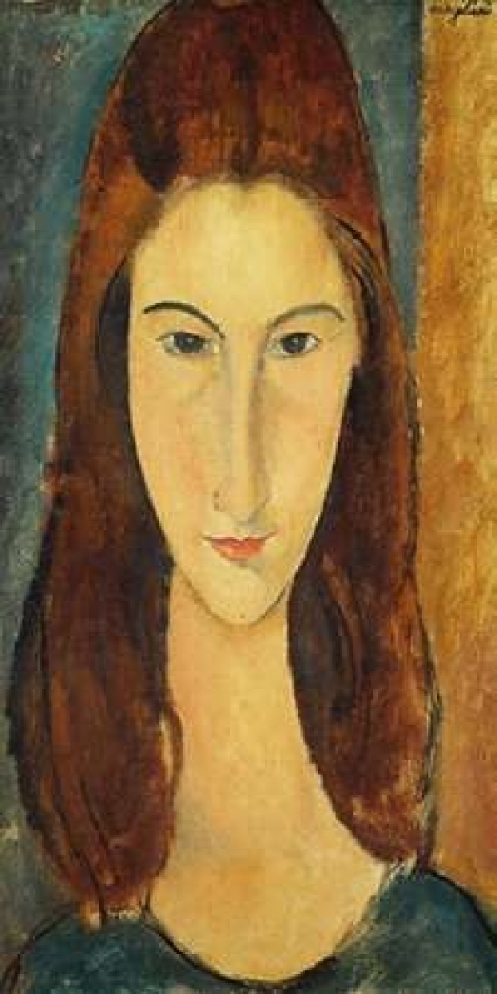 Jeanne Hebuterne Poster Print by Amedeo Modigliani (24 x