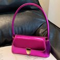 thumbnail image 3 of Bolso de mano para mujer bolso de mano pequeño a la moda elegante con solapa brillante monederos de verano bolso para la axila, 3 of 9