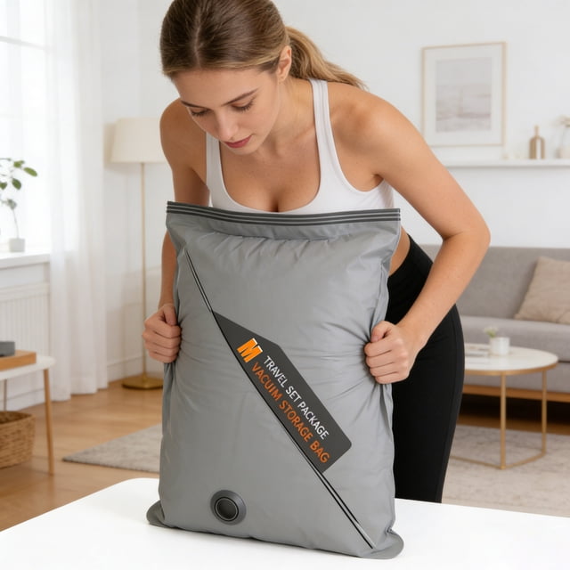 BotaniNest Cordless Travel Vacuum Storage Compression Cordless Travel Vacuum Storage Compression