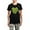 With Gray Camo Pant, variant on CafePress - Ginkgo Leaf Heart Women's Dark Pajamas - Women's Short Sleeve Print T-Shirt and Pants Dark Cotton Pajama Set