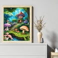 thumbnail image 2 of Hilo Algodón Ecológico Bordado Punto Cruz Impreso Cabaña Setas 16CT 40x50cm, 2 of 9