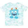 thumbnail image 3 of Inktastic Cute Monster, Blue Monster, Funny Monster, Horns Boys or Girls Toddler T-Shirt, 3 of 5