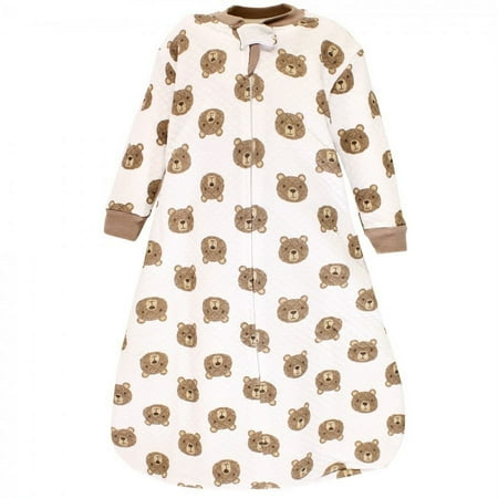 UPC: 0660168182408 | Hudson Baby Infant Boy Premium Quilted Long Sleeve Sleeping Bag and Wearable Blanket Little Bear 12-18 Months