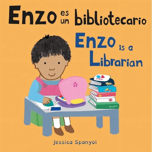 Enzo and Friends Enzo Es Un Bibliotecario/Enzo Is a Librarian, (Board Book)