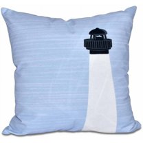 Simply Daisy 16" x 16" Light House Geometric Print Pillow