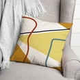 thumbnail image 3 of Creative Products Warm Abstract 18x18 Indoor / Outdoor Pillow, 3 of 3