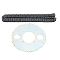 thumbnail image 2 of Sprockets Cogs, Steel Alloy Rear Drive Sprocket Cog Stable Power Transfer  For Vehicle Replacement For Moto Pocket Bike 47cc 49cc 2 Stroke, 2 of 8