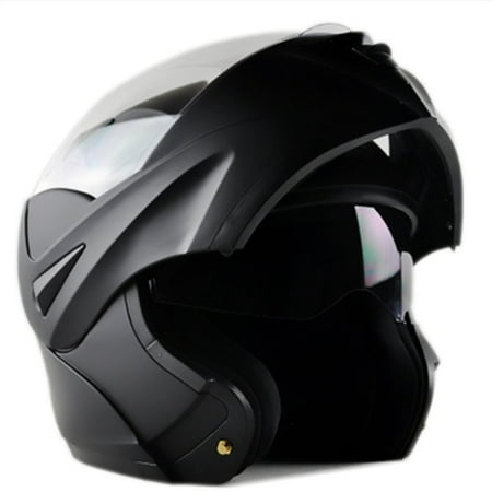 ILM Motorcycle Flip up Modular Full Face Helmet Dual Visor DOT Approved 8 Colors