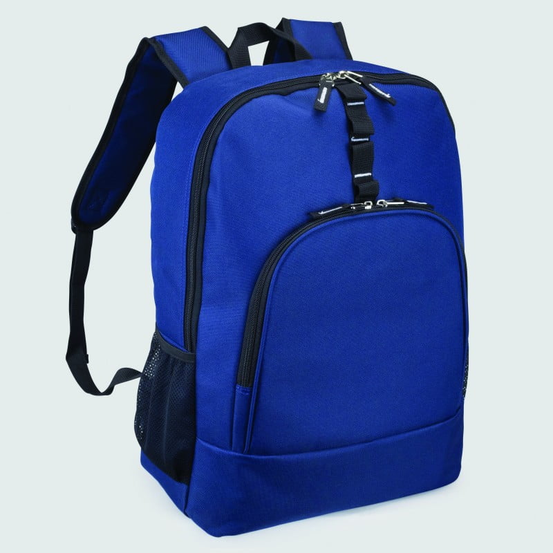 Basic Laptop Backpack Student Bookbag Simple School Bag Royal - Walmart.com
