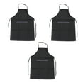 thumbnail image 5 of MERRYHAPY 3Pcs Hair Stylist Apron for Women Waterproof and Oil-Proof Black Polyester 11.8x21.3in, 5 of 8