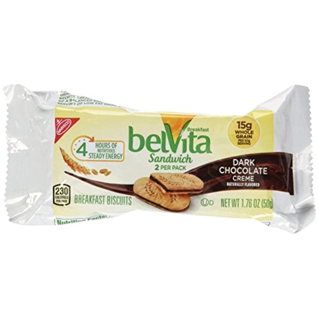 Belvita Breakfast Biscuits, Blueberry, 25 Count, 44 Ounce