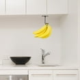 YOLOKE Banana Holder Hook, Metal Banana Hook Hanging Banana Nail-Free ...