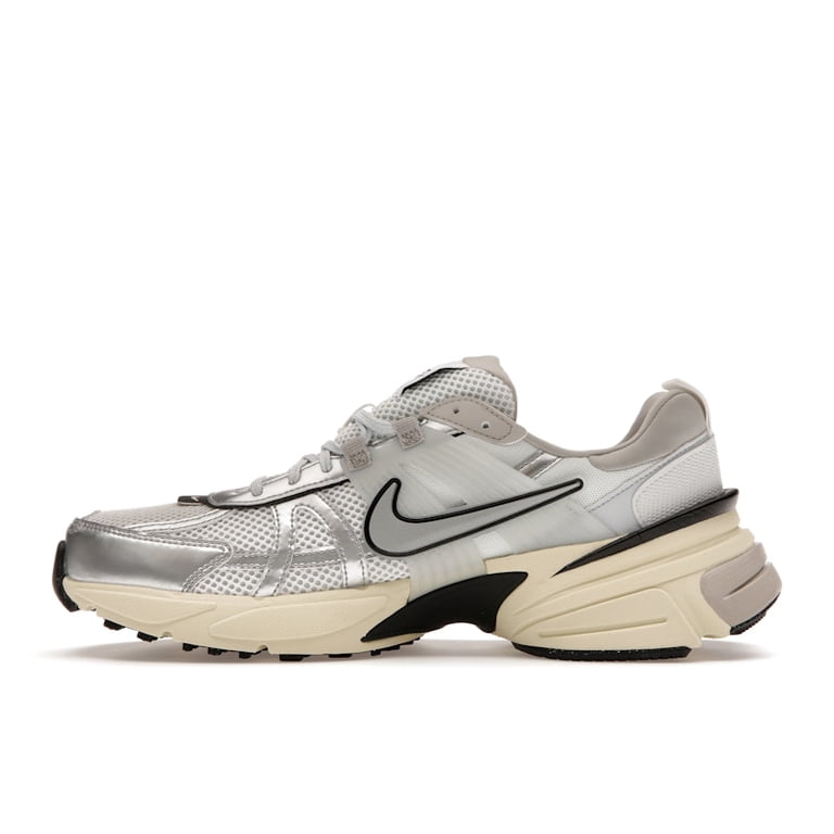 Nike Women's V2K Run Summit White Metallic Silver Running Shoes