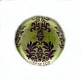 thumbnail image 1 of Grenade Rouge 5941-8 Damas Assiette Vert Violet 6 Po. - Ensemble de 4, 1 of 1