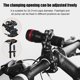 thumbnail image 4 of Ciclismo Bike Torch Stand Holders Soporte de montaje de lámpara de rotación de 360 ​​​​grados (blanco) Likrtyny Para estrenar, 4 of 8