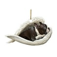 thumbnail image 1 of Car Angel Puppy Sleeping Car Trailer Inside The Rearview Mirror Decorative Penda, 1 of 6