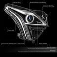 thumbnail image 4 of DNA Motoring For 17-19 Cadillac XT5 Passenger Right Side Factory Style Projector Headlight Lamp Replacement, 4 of 7