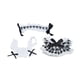 thumbnail image 4 of Ropa para muñecas CUTICAT Accesorios de juguete para DIY 17 cm Traje de mucama a cuadros, 4 of 8