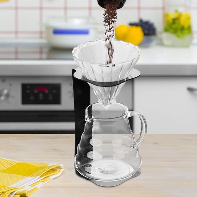 Soporte para gotero de café Macarena para filtro de café por goteo negro