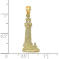 thumbnail image 4 of 14K Yellow Gold 2-D Assateague Island Lighthouse, Va Charm - 29.4mm, 4 of 6