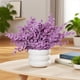 thumbnail image 5 of Plantas artificiales de eucalipto para interiores, macetas decorativas para dormitorio, 5 of 6
