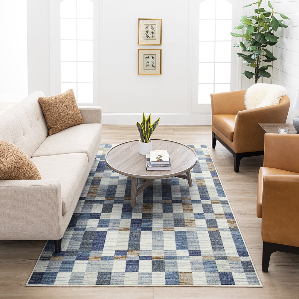 Mohawk Home Meredith Area Rug, Blue, 6' x 9'