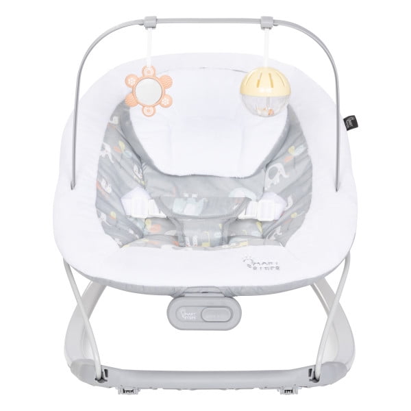 Baby Trend Smart Steps My First Rocker & Bouncer, Ergonomic Design in Diamond