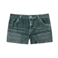 thumbnail image 5 of Ropa interior vaquera de simulación sin costuras para mujer, Boxer de cintura media transpirable de alta elasticidad, ropa interior y exterior, 5 of 5