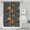 Vintage Halloween Elements-1, variant on Vintage Halloween Scene Pattern Shower Curtain 36"x72" ,Bathroom Decorative Shower Curtains Set with 12 Hooks,Modern Waterproof Washable Shower Curtain