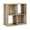 Pecan, variant on Signature Design by Ashley Contemporary Langdrew Eight Cube Organizer  Black