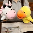 thumbnail image 5 of Muñeco de peluche suave, muñeco de peluche, juguete educativo para bebés, león, elefante, mono, jirafa, tigre, conejito, marioneta de dedo de mano kawaii, 5 of 5