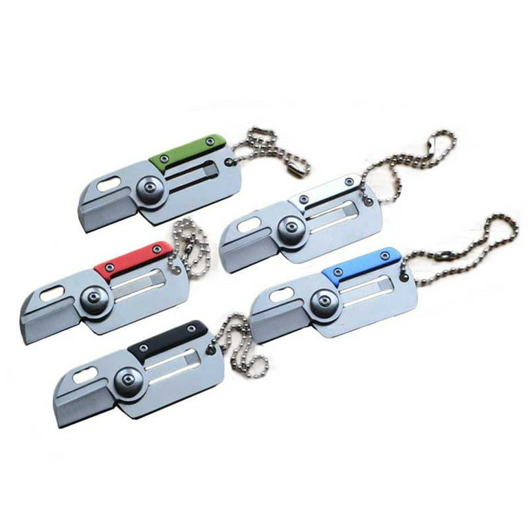 Edc Carry Pocket Gadget Dog Tag Green Edc Mini Folding Knife Card Army  Wilderness Survival Utility Knife Camping Key Pocket Knife Hands Tool Green  