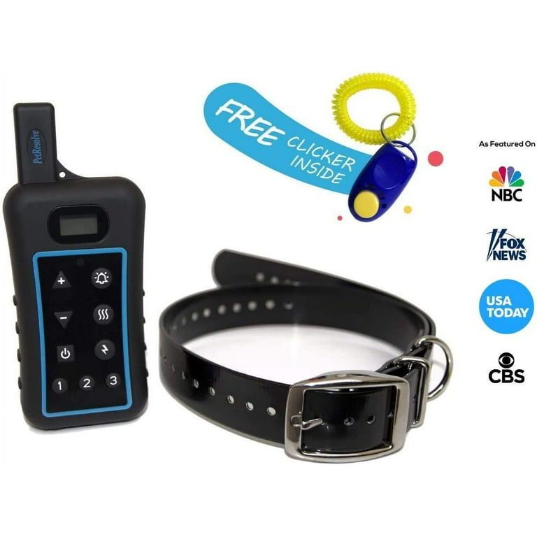 Pet Resolve Medium Dog Training Collar Waterproof, Night Light