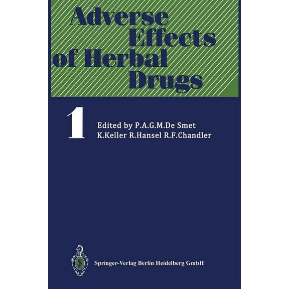 Adverse Effects of Herbal Drugs Adverse Effects of Herbal Drugs, Book 1, (Paperback)