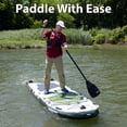 thumbnail image 2 of Sea Eagle FS1210 12’10” Inflatable FishSUP Fishing Stand-Up Paddleboard w/Paddle, Pump, Slide in Skeg & Backpack- Sit, Stand, Fish, Motor, or Troll, 2 of 4