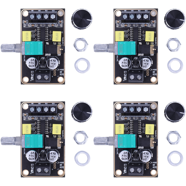 PAM8406 Módulo Amplificador Audio Clase D Doble Canal para Altavoz DIY